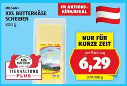 Hofer MILSANI XXL BUTTERKÄSE SCHEIBEN Angebot