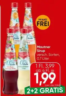 Eurospar Mautner Sirup Angebot