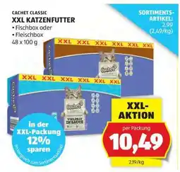 Hofer CACHET CLASSIC XXL KATZENFUTTER Angebot