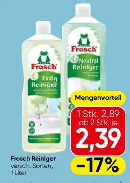 Eurospar Frosch Reiniger Angebot