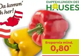 ADEG Da komm' ich her Paprika Angebot