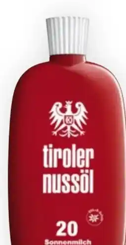Tiroler Nussöl Sonnenmilch