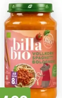 Bipa Billa Bio Gläschen Menü Angebot