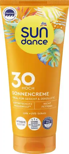 dm Sundance Sonnencreme LSF30 Angebot