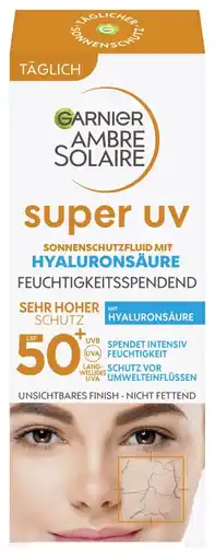 dm Garnier Ambre Solaire Super UV Sonnenschutzfluid LSF 50+ Angebot