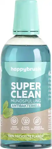 dm happybrush Mundspülung Super Clean Angebot