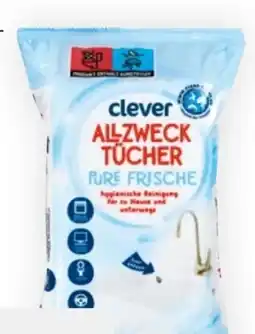 Bipa Clever Allzwecktücher Pure Frische Angebot