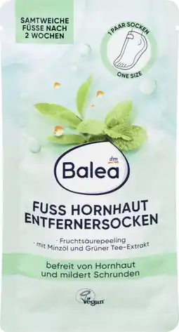 dm Balea Fuß Hornhaut Entferner Socken Angebot