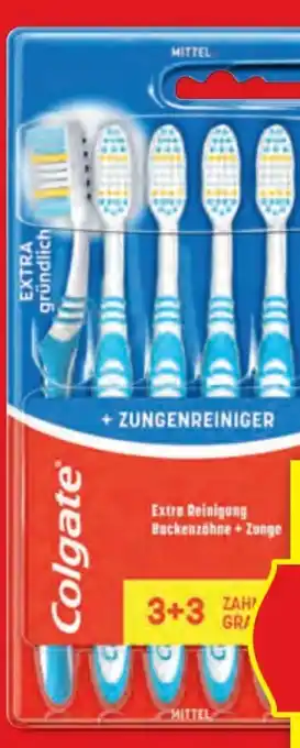 Hofer Colgate Extra Clean Zahnbürste Angebot