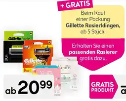 Bipa Gillette Rasierklingen Angebot