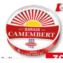 Unimarkt Sirius Camembert 45% F.i.T Unimarkt Angebot