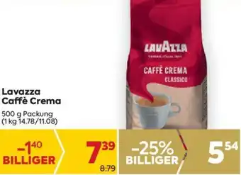 Billa Lavazza Caffè Crema 500g Angebot