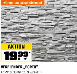 OBI Verblender porto Angebot