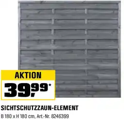 OBI Sichtschutzzaun-element Angebot
