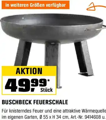 OBI Buschbeck feuerschale Angebot