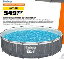 OBI Bestway stahlrahmenpool-set,,steel pro max" Angebot