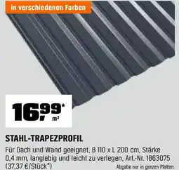 OBI Stahl-trapezprofil Angebot