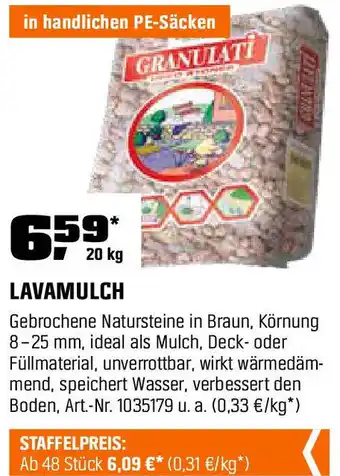 OBI Lavamulch Angebot