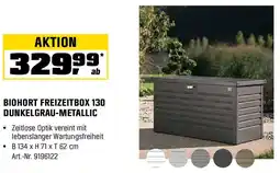 OBI Biohort freizeitbox 130 dunkelgrau-metallic Angebot