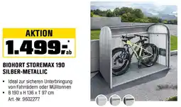 OBI Biohort storemax 190 silber-metallic Angebot