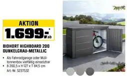OBI Biohort highboard 200 dunkelgrau-metallic Angebot