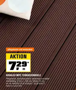 OBI Kovalex wpc terrassendiele Angebot