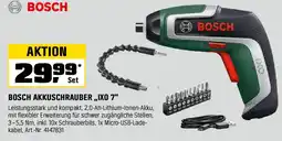 OBI Bosch akkuschrauber „,ixo 7" Angebot