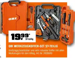 OBI Obi werkzeugkoffer-set Angebot