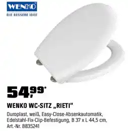 OBI Wenko wc-sitz,,rieti" Angebot