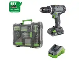 OBI Lux-Tools Akku-Bohrschrauber-Set 1 Power System Mobile Werkstatt Angebot