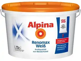 OBI Alpina Wand-Deckenfarbe Renomax Angebot
