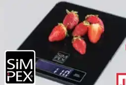 Maximarkt Simpex Professional Glas-Küchenwaage Angebot