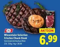 Lidl Wiesentaler Selection Frisches Chuck-Steak Angebot