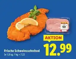 Lidl Frische Schweinsschnitzel Angebot