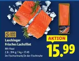 Lidl Laschinger Frisches Lachsfilet Angebot