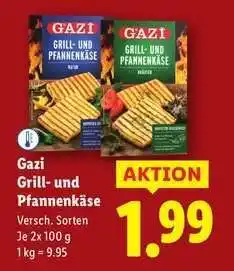 Lidl GAZI GRILL- UND PFANNENKÄSE Angebot