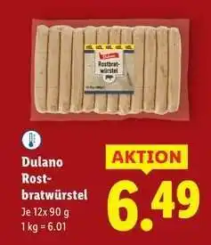 Lidl Dulano Rostbratwürstel Angebot