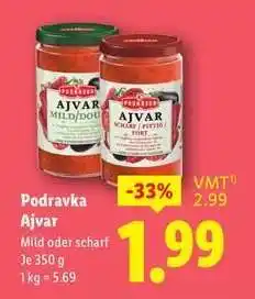Lidl Podravka Ajvar Angebot