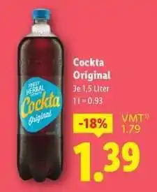 Lidl Cockta Original Angebot