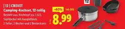 Lidl CRIVIT Camping-Kochset, 12-teilig Angebot