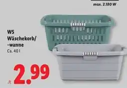 Lidl W5 Wäschekorb/-wanne Angebot