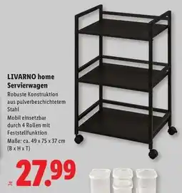 Lidl LIVARNO home Servierwagen Angebot