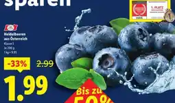 Lidl HEIDELBEEREN AUS ÖSTERREICH Angebot
