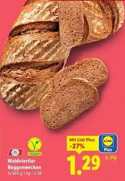 Lidl Waldviertler Roggenwecken Angebot