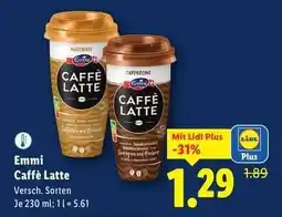 Lidl Emmi Caffè Latte Angebot
