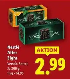Lidl Nestlé After Eight Angebot