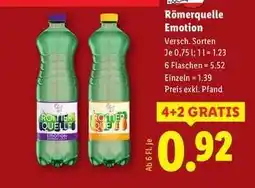 Lidl Römerquelle Emotion Angebot