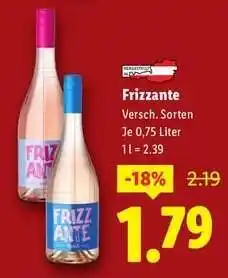 Lidl FRIZZANTE Angebot
