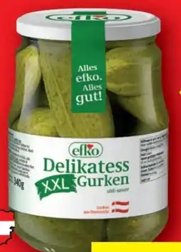 Lidl Efko Delikatess Gurken Angebot