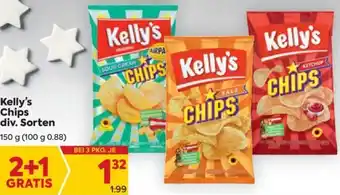 Billa Kelly's Chips Div. Sorten 150g Angebot